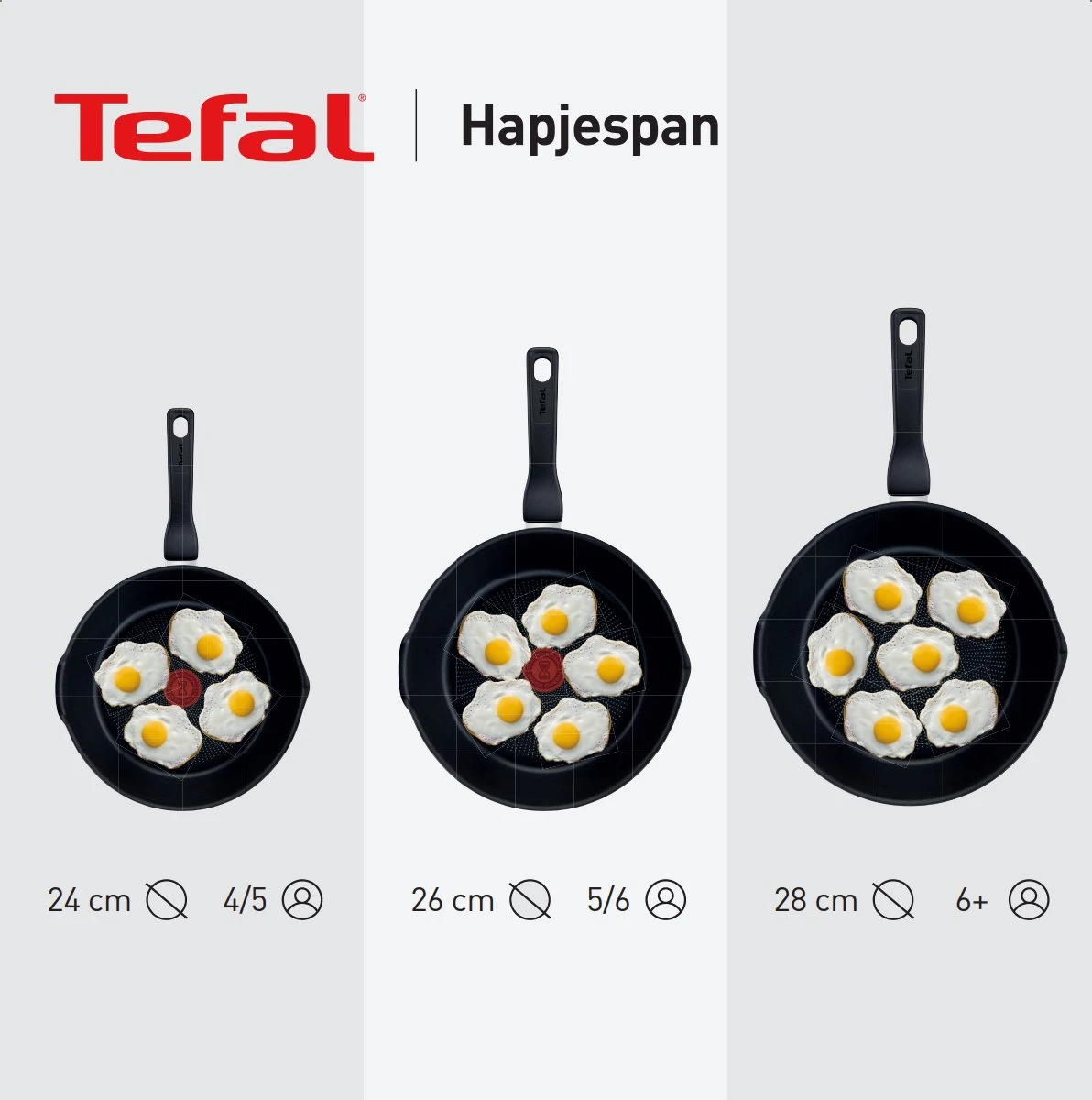 Tefal Renew+ Keramische Hapjespan - Ø 24 Cm - Met Deksel 14 Tefal Renew+ Keramische Hapjespan - Ø 24 Cm - Met Deksel - Afbeelding 14