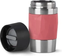 Tefal Compact Travel Mug Compact Thermosfles - 0,3 L - Koraal -Tefal Verkoopwinkel 1200x1099 2