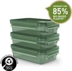 Tefal MasterSeal Eco Vershouddoos - 3-delige Set - 3x 0.8L - Groen -Tefal Verkoopwinkel 1200x1188