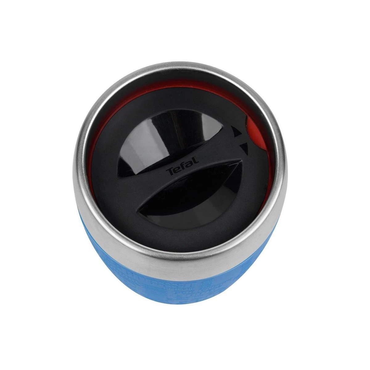 Tefal TRAVEL CUP K30833 Isoleerbeker - Inhoud 0.2L RVS / Blauw 6 Tefal TRAVEL CUP K30833 Isoleerbeker - Inhoud 0.2L RVS / Blauw - Afbeelding 6