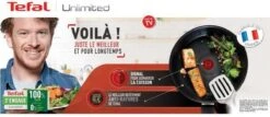 Tefal Unlimited + Induction Hoogwaardig Titanium Koekenpan - 28 Cm -Tefal Verkoopwinkel 1200x521