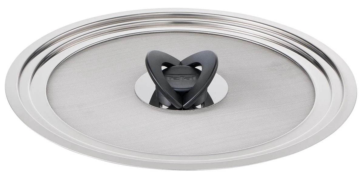 Tefal Ingenio Anti-spat Deksel - 24-30 Cm - RVS 3 Tefal Ingenio Anti-spat Deksel - 24-30 Cm - RVS - Afbeelding 3
