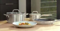 Tefal Virtuoso Pannenset 5 Delig - Hoge Kookpan Ø 22 Cm + Steelpan Ø 16 Cm + Kookpannen Ø 18/20/24 Cm -Tefal Verkoopwinkel 1200x634