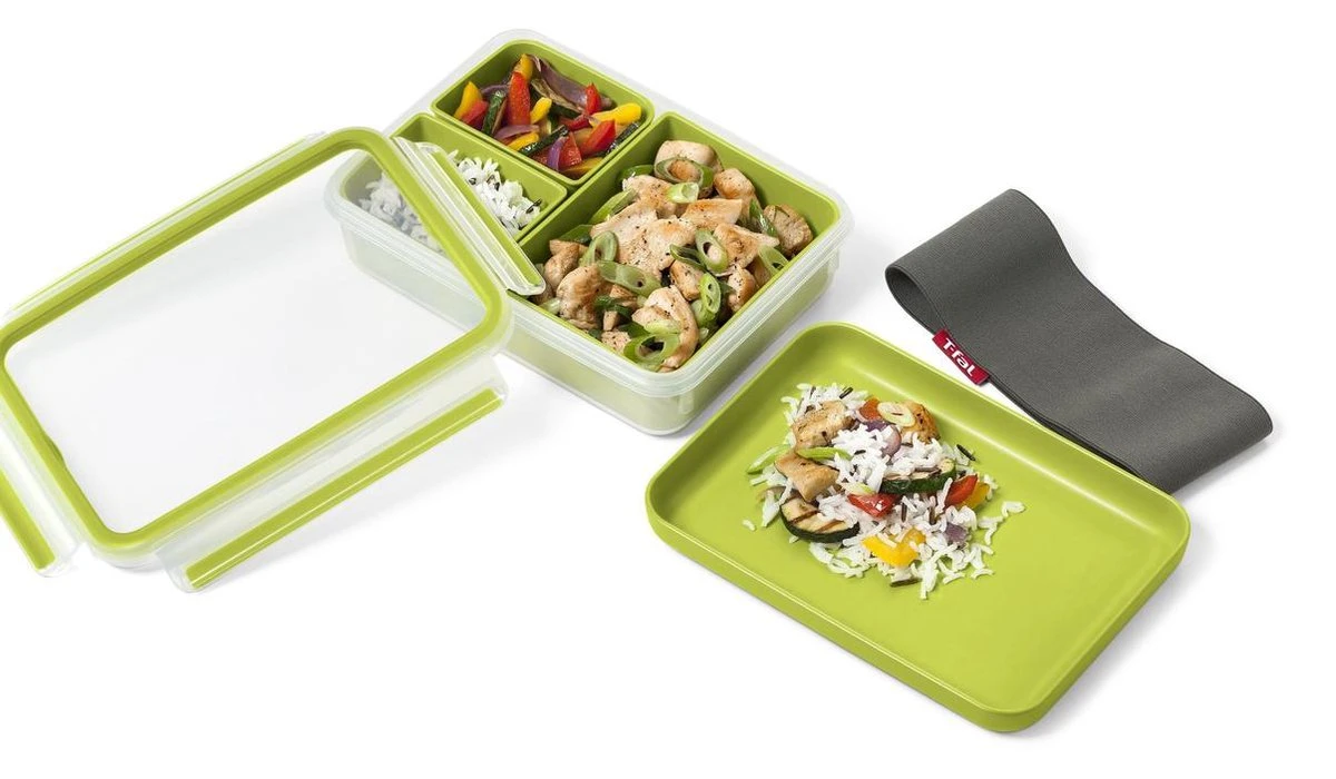 Tefal Masterseal To Go Lunchbox - 1.2L - Rechthoekig 9 Tefal Masterseal To Go Lunchbox - 1.2L - Rechthoekig - Afbeelding 9