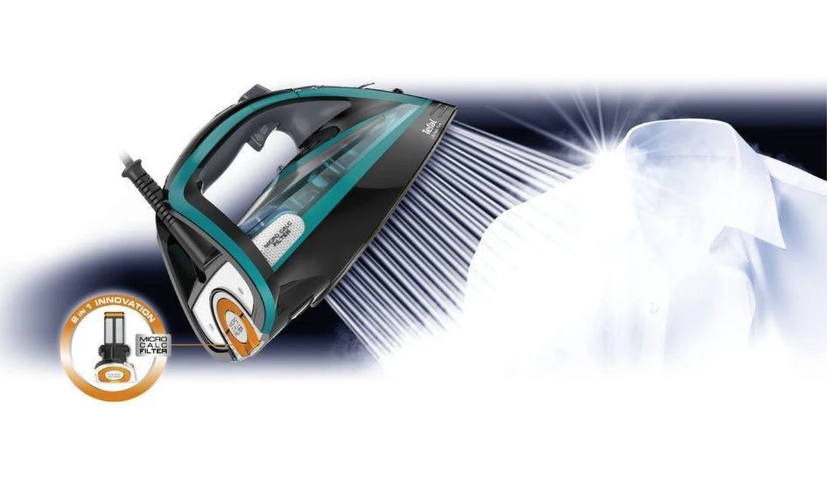 Tefal Ultimate Pure FV9844 - Stoomstrijkijzer 13 Tefal Ultimate Pure FV9844 - Stoomstrijkijzer - Afbeelding 13