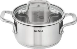 Tefal Virtuoso Pannenset 5 Delig - Hoge Kookpan Ø 22 Cm + Steelpan Ø 16 Cm + Kookpannen Ø 18/20/24 Cm -Tefal Verkoopwinkel 1200x770