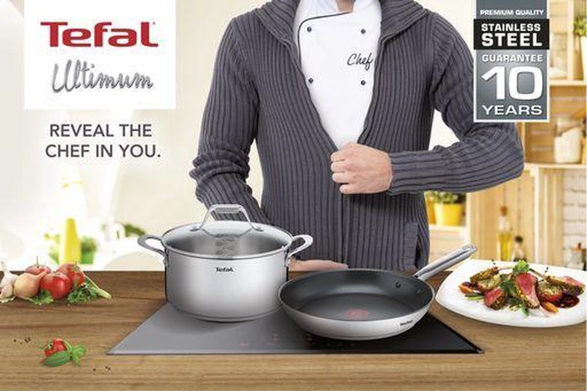 Tefal ULTIMUM KOEKENPAN 28 CM - Met Thermo-Signal™ 5 Tefal ULTIMUM KOEKENPAN 28 CM - Met Thermo-Signal™ - Afbeelding 5