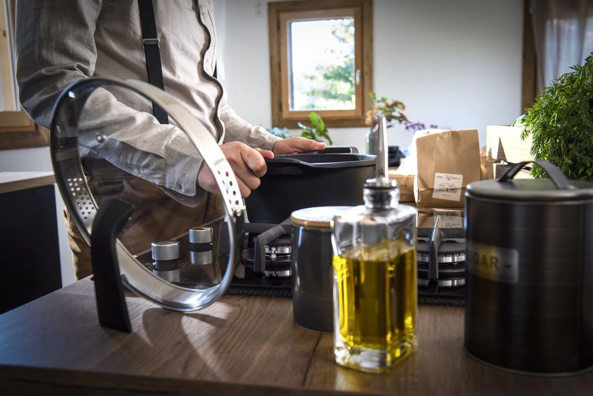 Tefal Robusto - Hapjespan - Ø26 Cm - Met Deksel 4 Tefal Robusto - Hapjespan - Ø26 Cm - Met Deksel - Afbeelding 4