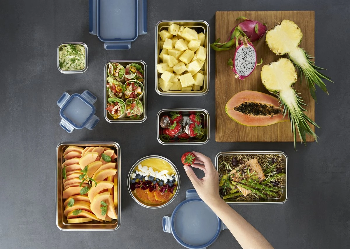 Tefal MasterSeal RVS - Vershouddoos - Rechthoek - 0,8L 10 Tefal MasterSeal RVS - Vershouddoos - Rechthoek - 0,8L - Afbeelding 10