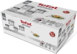 Tefal Virtuoso Pannenset 5 Delig - Hoge Kookpan Ø 22 Cm + Steelpan Ø 16 Cm + Kookpannen Ø 18/20/24 Cm -Tefal Verkoopwinkel 1200x857 1