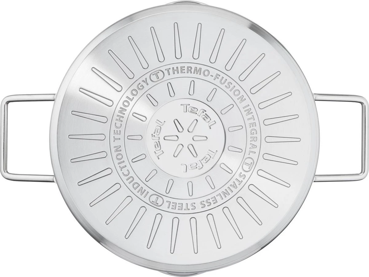 Tefal Nordica Pannenset 3 Delig - Steelpan Ø 16 Cm & Kookpan Ø 20 + Ø 24 Cm 9 Tefal Nordica Pannenset 3 Delig - Steelpan Ø 16 Cm & Kookpan Ø 20 + Ø 24 Cm - Afbeelding 9