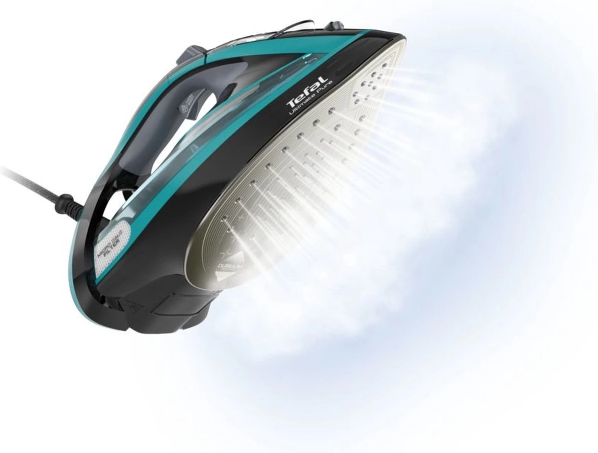Tefal Ultimate Pure FV9844 - Stoomstrijkijzer 3 Tefal Ultimate Pure FV9844 - Stoomstrijkijzer - Afbeelding 3