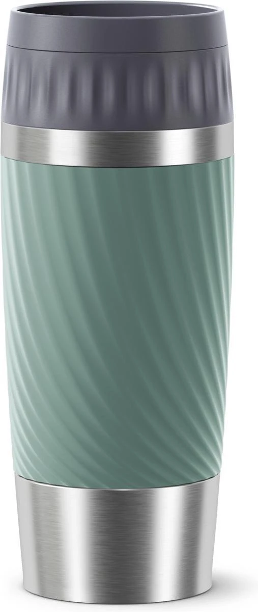 Tefal Travel Mug Easy Twist Thermobeker - Groen - 0,36 Liter 1 Tefal Travel Mug Easy Twist Thermobeker - Groen - 0,36 Liter