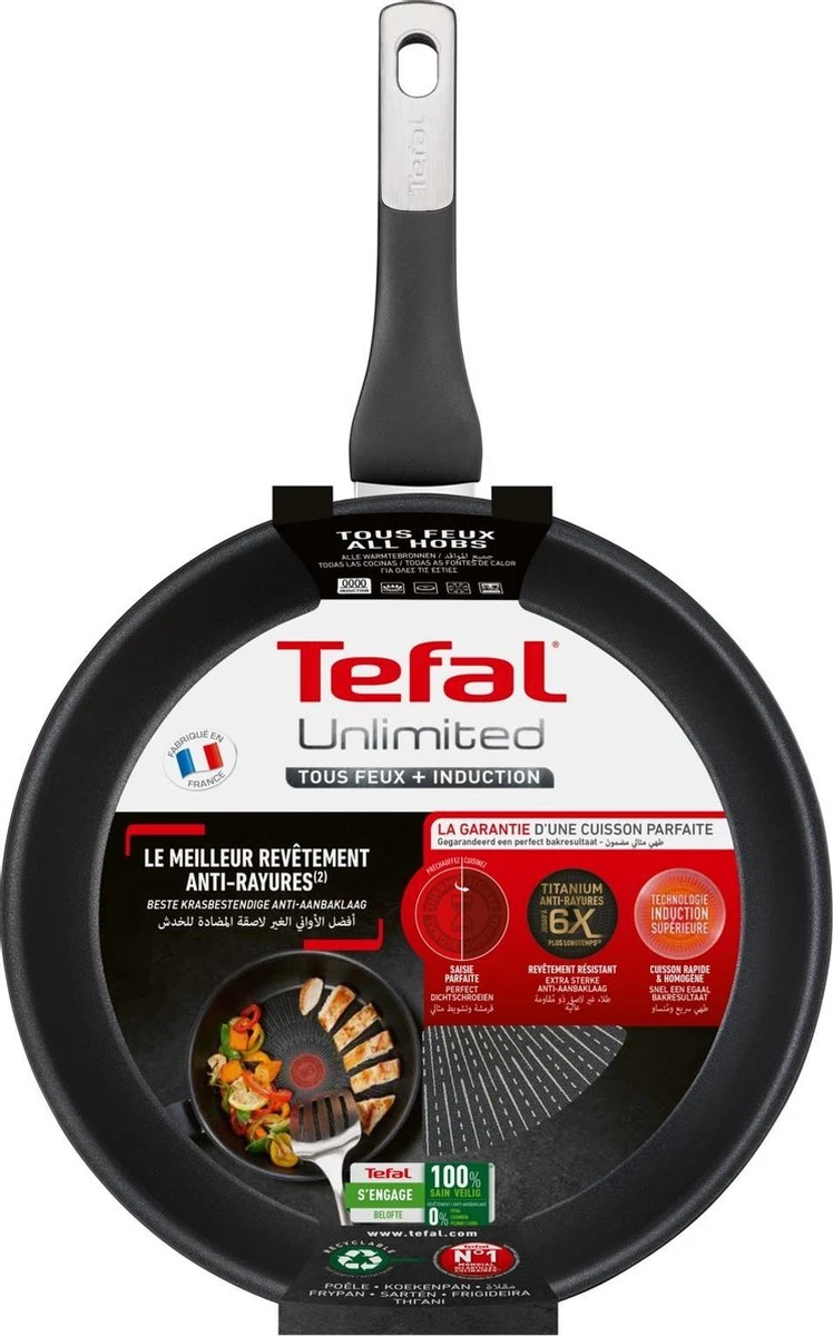 Tefal Unlimited Koekenpan - Ø 20 Cm 7 Tefal Unlimited Koekenpan - Ø 20 Cm - Afbeelding 7