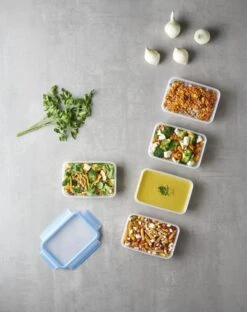 Tefal MasterSeal Fresh Mealprep Set - 5 X 800ml - Blauw -Tefal Verkoopwinkel 950x1200